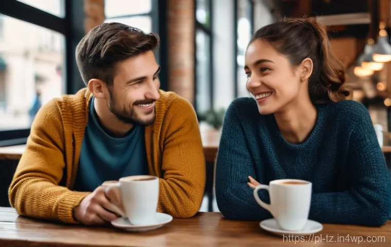 감정 해독을 위한 효과적인 의사소통 방법 - **Prompt 1: Empathetic Connection in a Cafe**
`A warm and inviting scene inside a cozy cafe. Two...